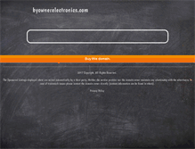 Tablet Screenshot of byownerelectronics.com